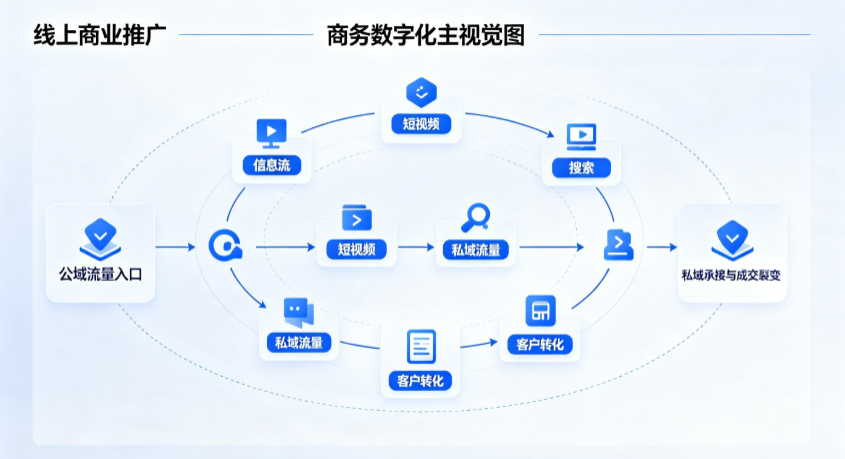 成武县线上商业推广怎么做？全域流量闭环搭建与低成本转化实战指南